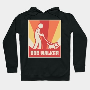 Funny Dog Walking Gift For Dog Walker Hoodie